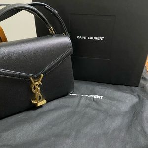 Saint Laurent Cassandra mini top handle